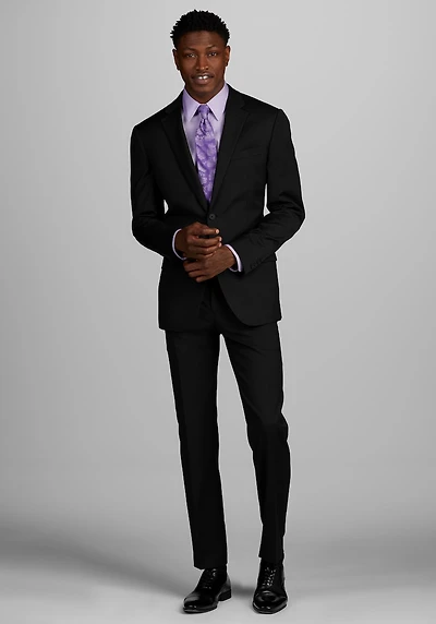 Men's Traveler Performance Collection Slim Fit Suit Jacket at Jos. A. Bank, Black