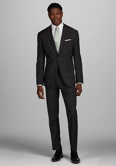 Men's Traveler Performance Collection Slim Fit Suit Jacket at Jos. A. Bank, Graphite/Grey