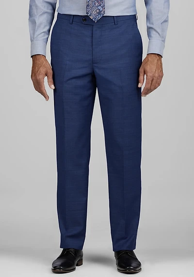 Men's Jos. A. Bank Tailored Fit Wool Blend Suit Pants at Jos. A. Bank, Blue