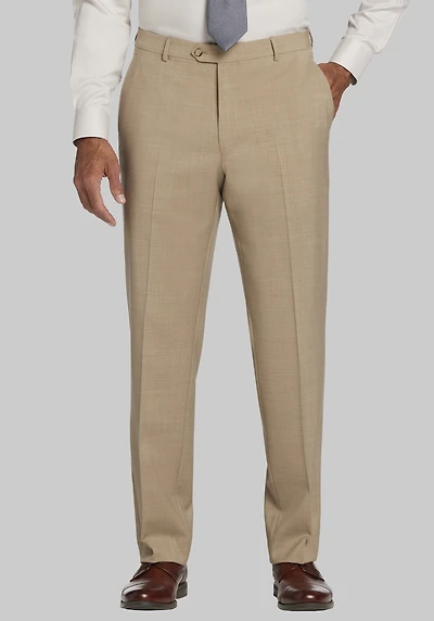 Men's Traveler Tailored Fit 100% Italian Wool Suit Separate Pants at Jos. A. Bank, British Tan