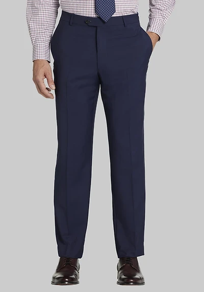 Men's Traveler Tailored Fit 100% Italian Wool Suit Separate Pants at Jos. A. Bank, Blue/Navy
