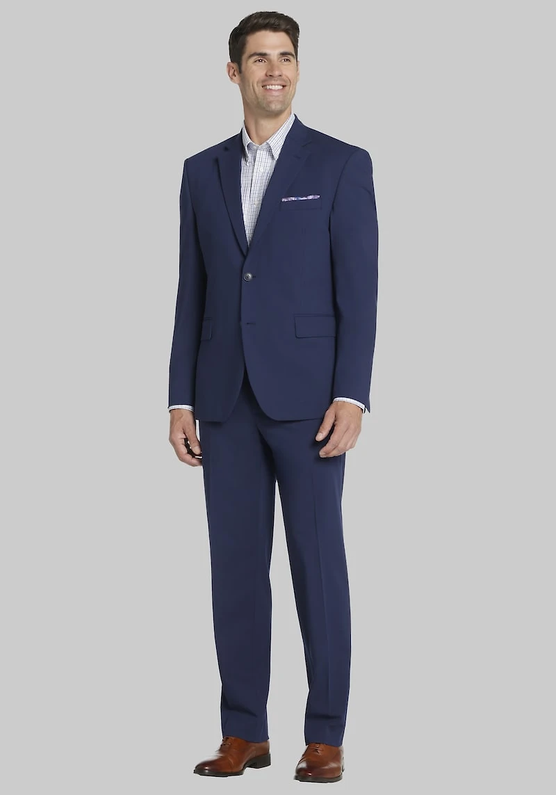 Men's Jos. A. Bank Traditional Fit Suit Jacket at Jos. A. Bank, Blue/Bright Navy