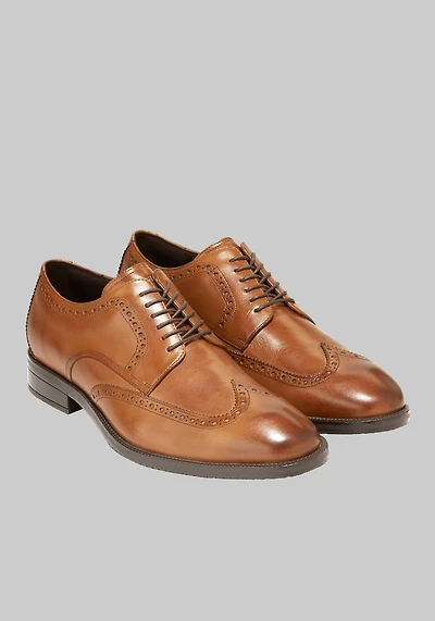 Cole Haan Men's Modern Essentials Wingtip Oxfords at Jos. A. Bank, Tan