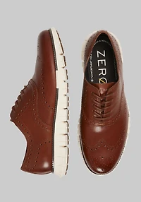 Cole Haan Men's Zerogrand Remastered Wingtip Oxfords at Jos. A. Bank, British Tan