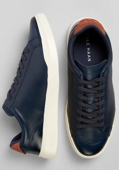 Cole Haan Men's Grand Crosscourt Perforated LTT Sneakers at Jos. A. Bank, Blue/Navy Blazer