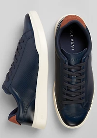 Cole Haan Men's Grand Crosscourt Perforated LTT Sneakers at Jos. A. Bank, Blue/Navy Blazer
