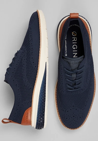 Cole Haan Men's Original Grand Energyweave Stitchlite Wingtip Oxfords at Jos. A. Bank, Blue/Navy Blazer