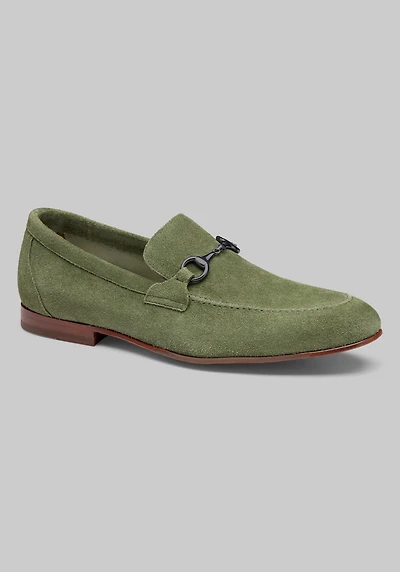 Johnston & Murphy Men's Higgins Bit Loafers at Jos. A. Bank, Green