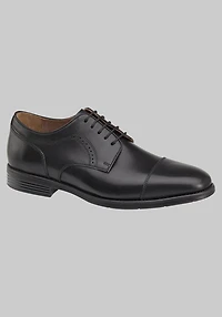 Johnston & Murphy Men's Waterproof Branning Cap Toe Shoes at Jos. A. Bank, Black