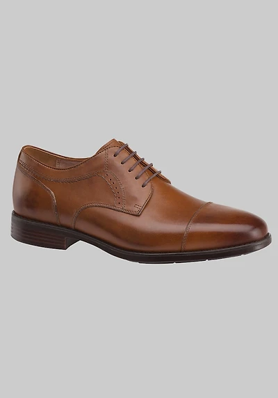 Johnston & Murphy Men's Waterproof Branning Cap Toe Shoes at Jos. A. Bank, Tan