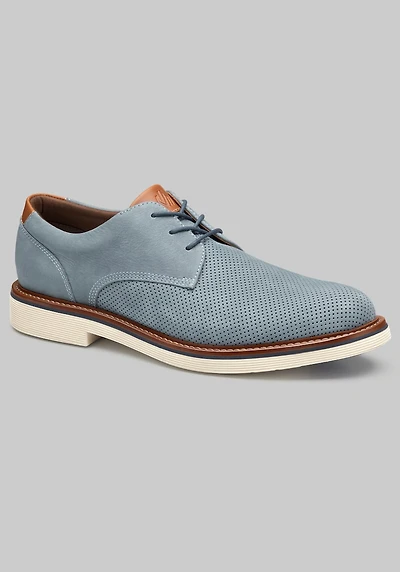 Johnston & Murphy Men's Tyson Perfed Plain Toe Oxfords at Jos. A. Bank, Blue