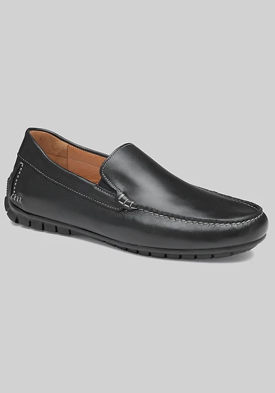 Johnston & Murphy Men's Cort Moc Venetian Loafers at Jos. A. Bank, Black