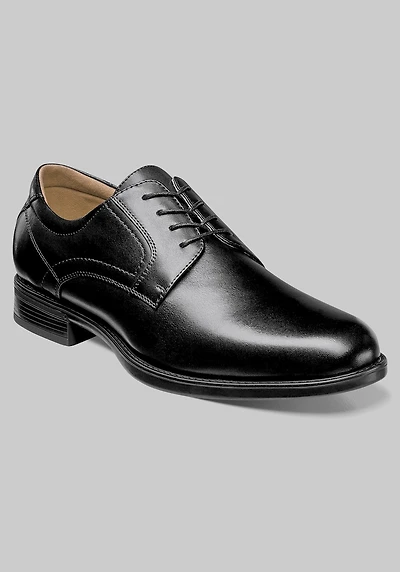 Florsheim Men's Finance Plain Toe Oxfords at Jos. A. Bank, Black