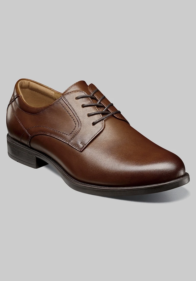 Florsheim Men's Finance Plain Toe Oxfords at Jos. A. Bank, Cognac/Tan