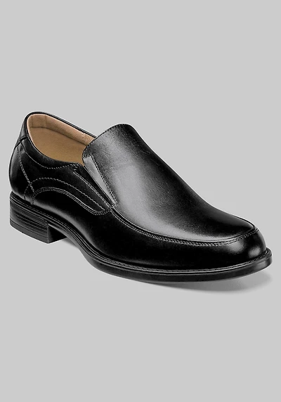 Florsheim Men's Finance Moc Toe Slip-On at Jos. A. Bank, Black