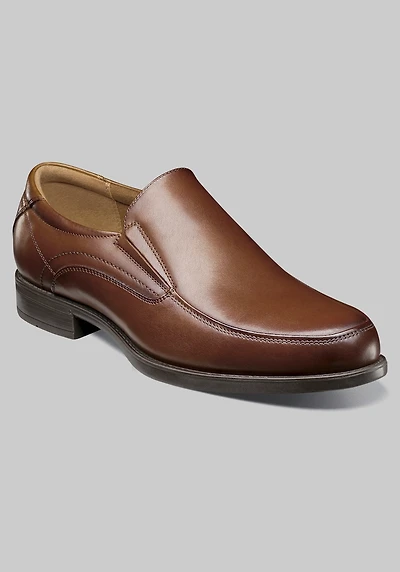 Florsheim Men's Finance Moc Toe Slip-On at Jos. A. Bank, Cognac/Tan