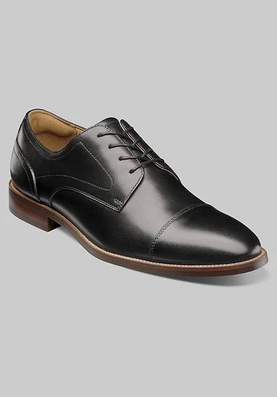 Florsheim Men's Remi Cap Toe Oxfords at Jos. A. Bank, Black