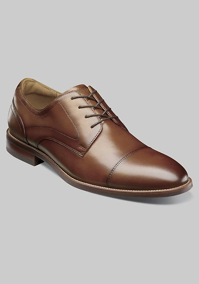 Florsheim Men's Remi Cap Toe Oxfords at Jos. A. Bank, Tan