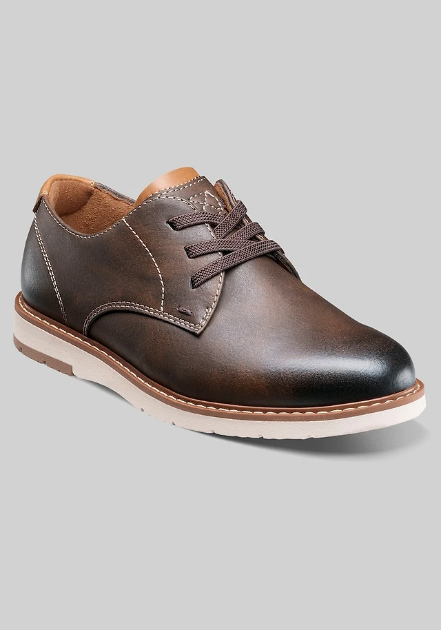 Florsheim Men's Vibe Boys Lace-Up Oxfords at Jos. A. Bank, Brown Ch