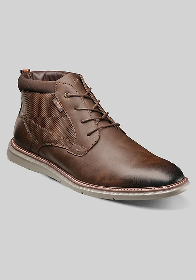 Nunn Bush Men's Chase Plain Toe Boots at Jos. A. Bank, Brown