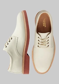 Men's G.H. Bass Pasadena Derby Oxfords at Jos. A. Bank, Cream/White