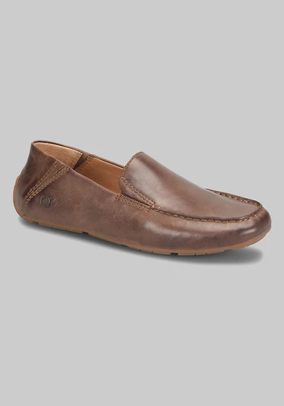 Men's Born Marcel Moc Toe Driving Loafers at Jos. A. Bank, Dark Brown