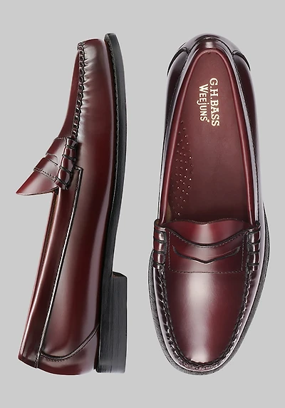 Men's G.H. Bass Larson Weejun Loafers at Jos. A. Bank, Burgundy/Wine