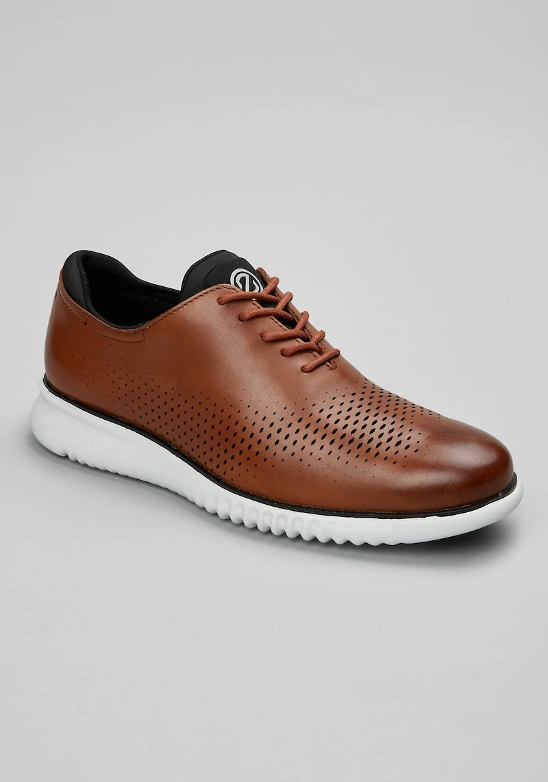 Cole Haan Men's Zerogrand Laser Wingtip Oxfords at Jos. A. Bank, British Tan