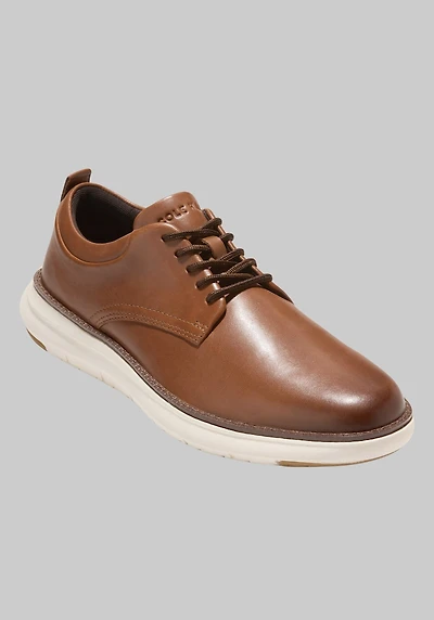 Cole Haan Men's Grand Remix Plain Toe Oxfords at Jos. A. Bank, British Tan
