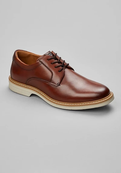 Florsheim Men's Newtown Plain Toe Lace-Up Oxfords at Jos. A. Bank, Tan