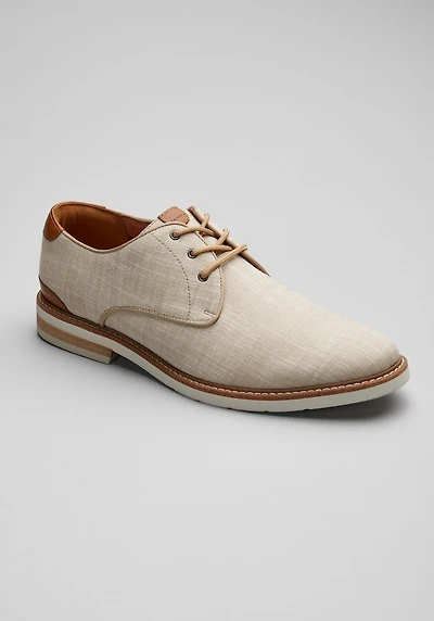 Florsheim Men's Capitol Canvas Plain Toe Lace Up Oxfords at Jos. A. Bank, Tan