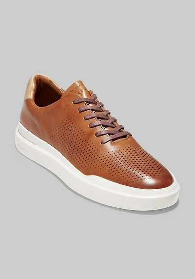 Cole Haan Men's Grandpro Rally Laser Cut Sneakers at Jos. A. Bank, British Tan