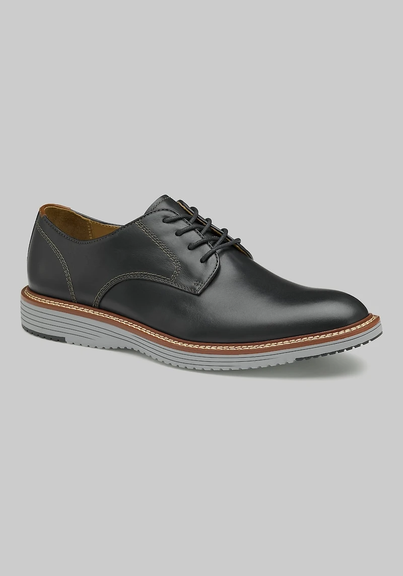 Johnston & Murphy Men's Upton Plain Toe Oxfords at Jos. A. Bank, Black