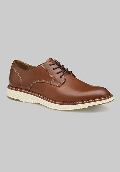Johnston & Murphy Men's Upton Plain Toe Oxfords at Jos. A. Bank, Tan