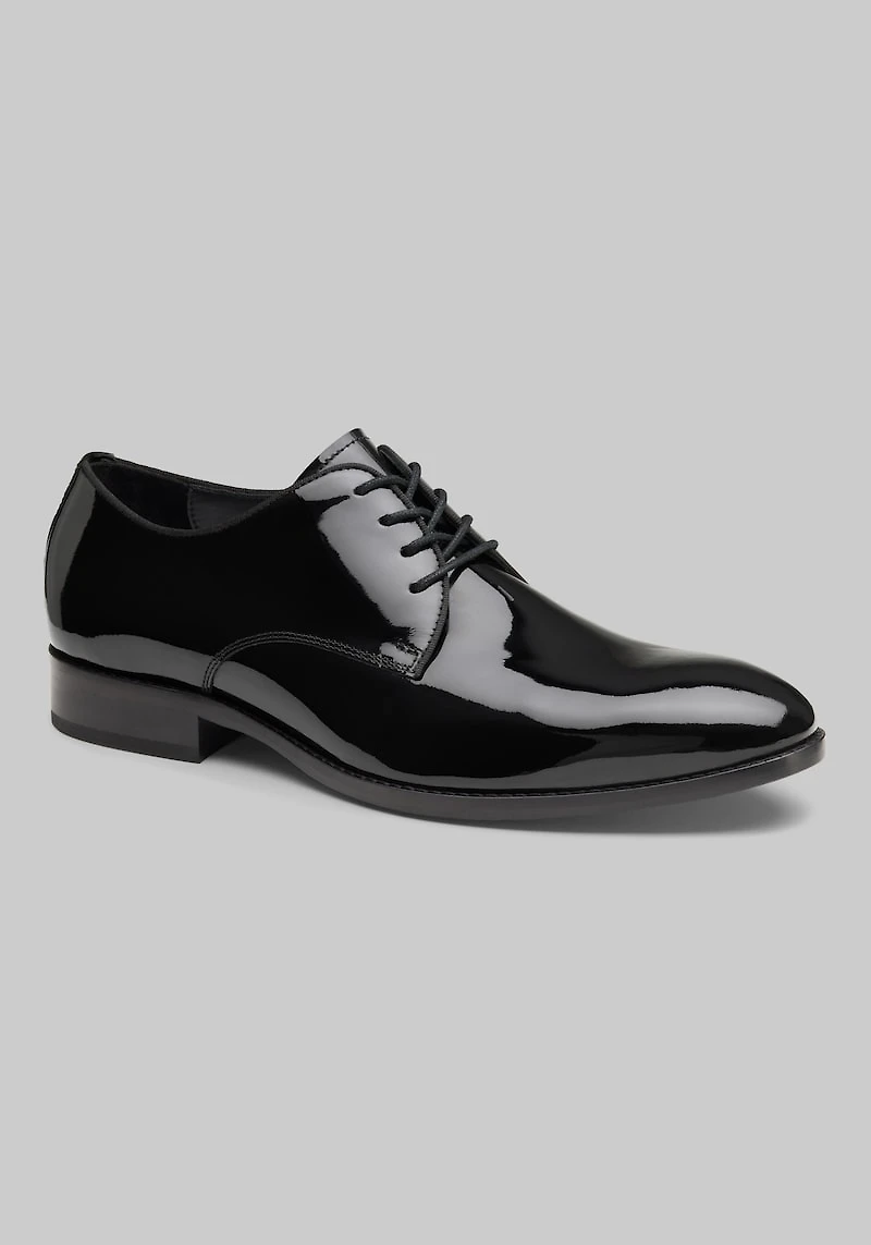 Johnston & Murphy Men's Gavney Patent Leather Oxfords at Jos. A. Bank, Black