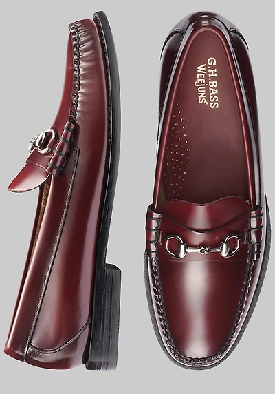 Men's G.H. Bass Lincoln Bit Weejuns Loafers at Jos. A. Bank, Burgundy/Wine