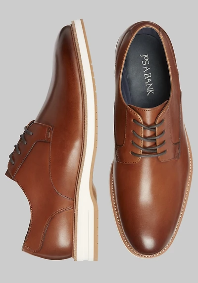 Men's Jos. A. Bank Hybrid Derby Shoes at Jos. A. Bank, Tan