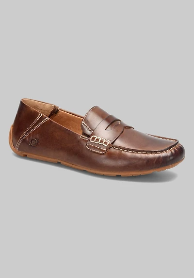 Men's Born Marcel Penny Loafers at Jos. A. Bank, Dark Brown,