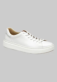 Johnston & Murphy Men's Anders Lace-to-Toe Sneakers at Jos. A. Bank, Cream/White