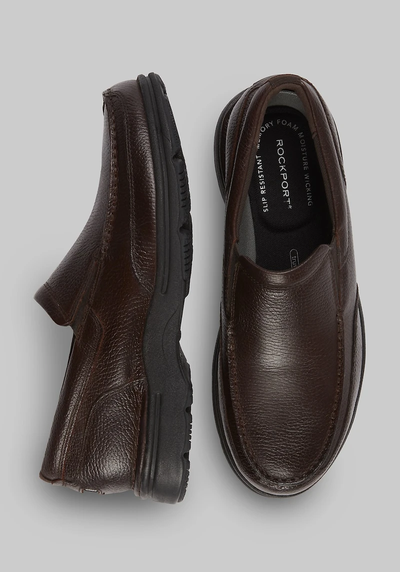 Rockport Men's ProWalker Eureka Plus Slip-On Shoes at Jos. A. Bank, Brown