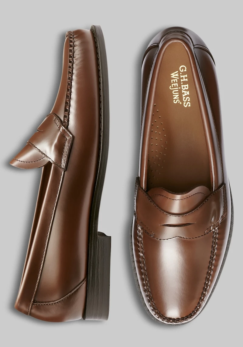 Men's G.H. Bass Logan Weejun Loafers at Jos. A. Bank, Tan