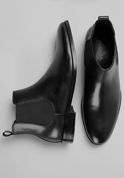 Men's Jos. A. Bank Dress Chelsea Boots at Jos. A. Bank, Black