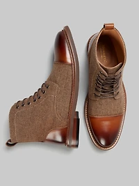 Moretti Men's Alexander Lace-Up Boots at Jos. A. Bank, Tan