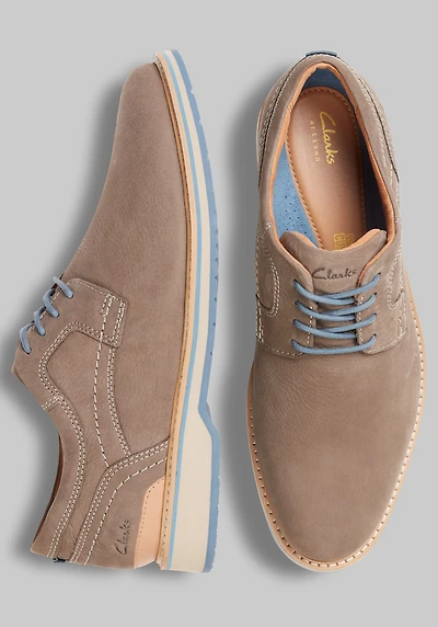 Clarks Men's Monahan Plain Toe Oxfords at Jos. A. Bank, Grey