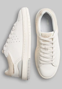 Clarks Men's Courtlite 2 Run Sneakers at Jos. A. Bank, Cream/White