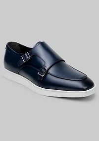 Belvedere Men's Studio Marcio Double Buckle Monk Strap Shoes at Jos. A. Bank, Blue/Navy