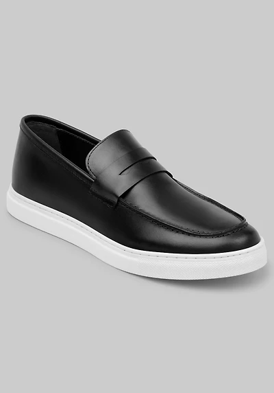 Belvedere Men's Studio Elliot Penny Loafers at Jos. A. Bank, Black
