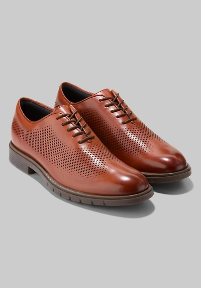 Cole Haan Men's Grandflex Laser Dress Oxfords at Jos. A. Bank, Brown/Mahogany
