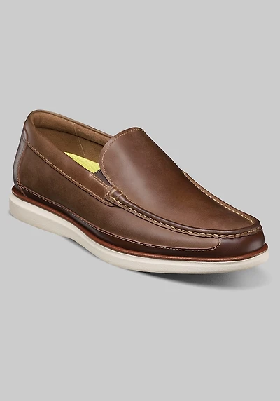 Florsheim Men's Tropics Moc Toe Venetian Slip-On Shoes at Jos. A. Bank, Brown