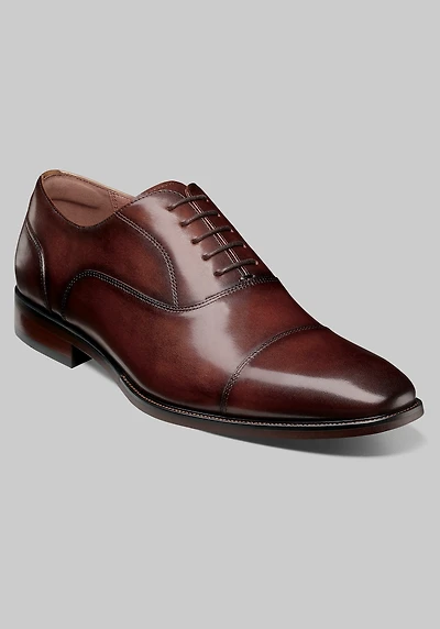 Florsheim Men's Sorrento Lux Cap Toe Balmoral Oxfords at Jos. A. Bank, Brown